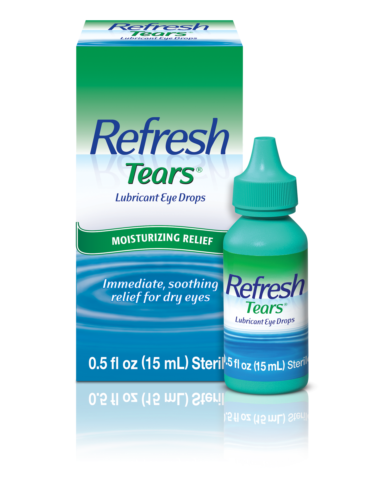 Refresh Tears Lubricant Eye Drops - 0.5 oz