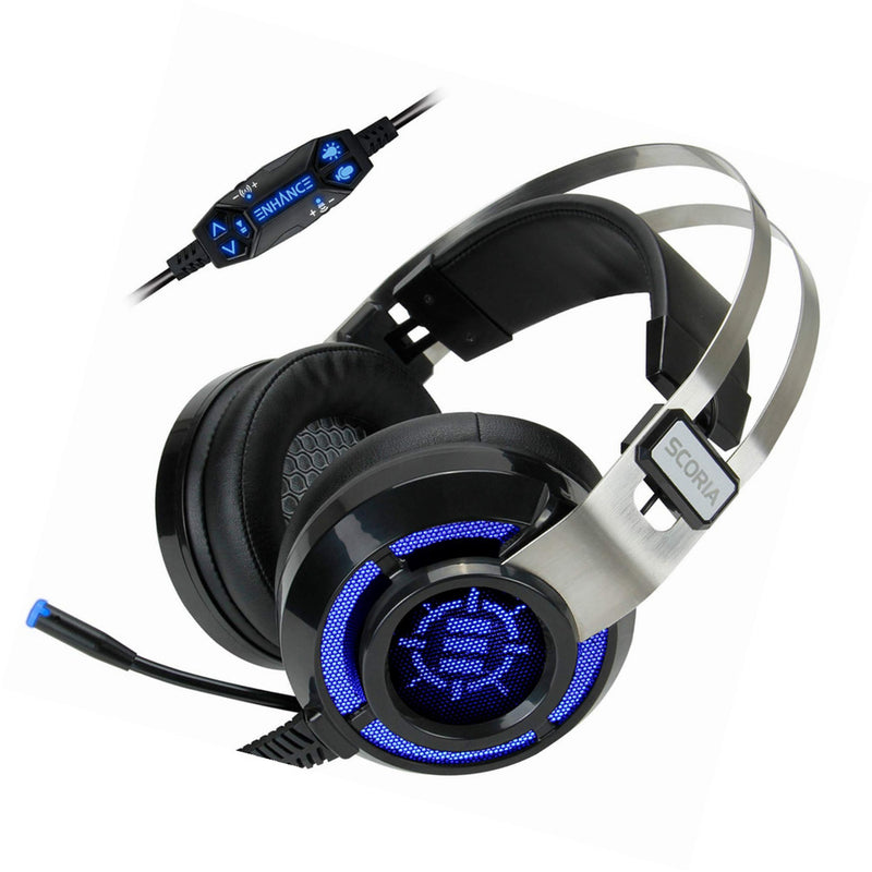 Enhance Scoria PC 7.1 Virtual Surround Gaming Headset