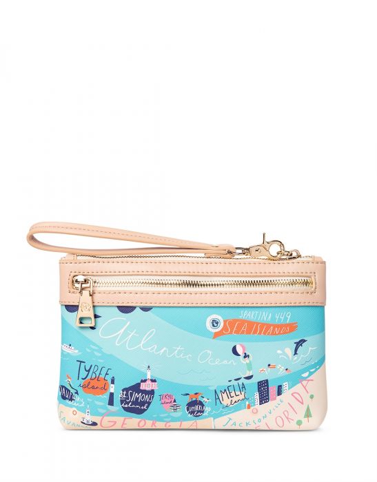 Spartina 449 Greetings From Sea Islands Scout Wristlet