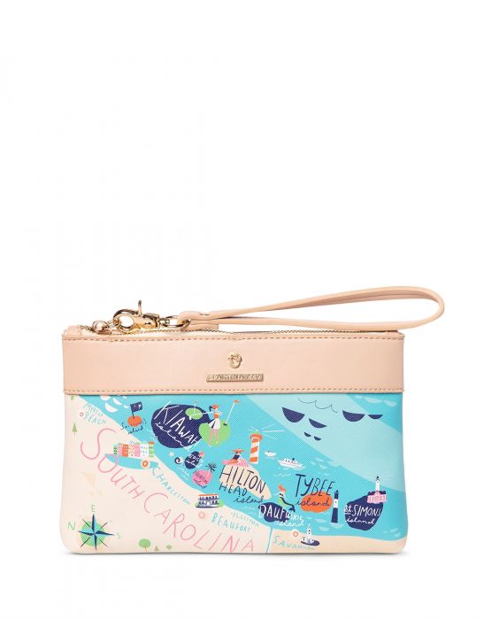 Spartina 449 Greetings From Sea Islands Scout Wristlet
