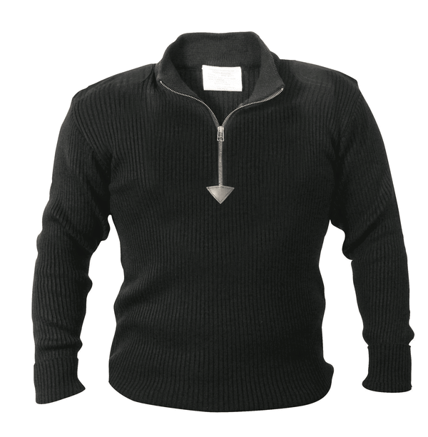 Rothco Mens 1/4 Zip Acrylic Commando Sweater