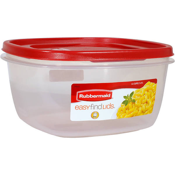 Rubbermaid Food Storage Easy Find Lid Container - 14 Cup