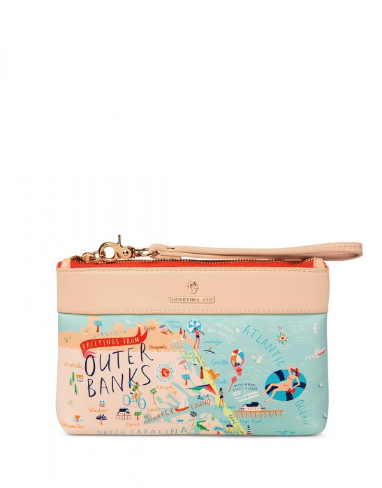 Spartina 449 Greetings From Outer Banks Scout Wristlet