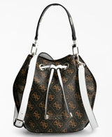 GUESS Washington Mini Drawstring Bucket Handbag