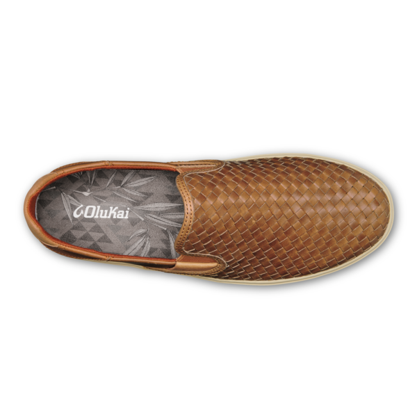 OluKai Mens Lae‘ahi Lauhala Slip-On Shoe