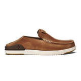 OluKai Mens Kākaha Leather Slip-On Shoe