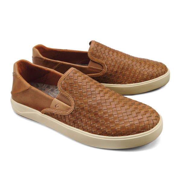 OluKai Mens Lae‘ahi Lauhala Slip-On Shoe