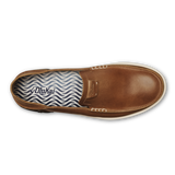 OluKai Mens Kākaha Leather Slip-On Shoe