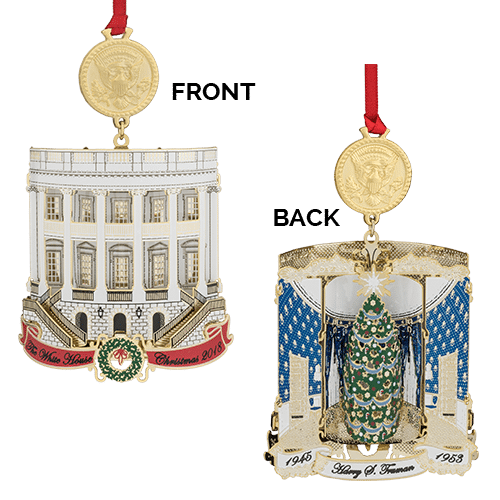 Chemart White House Collection - 2018 Harry S. Truman Ornament