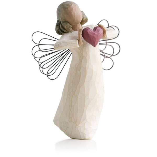 Willow Tree Angel With Love Heart Figurine